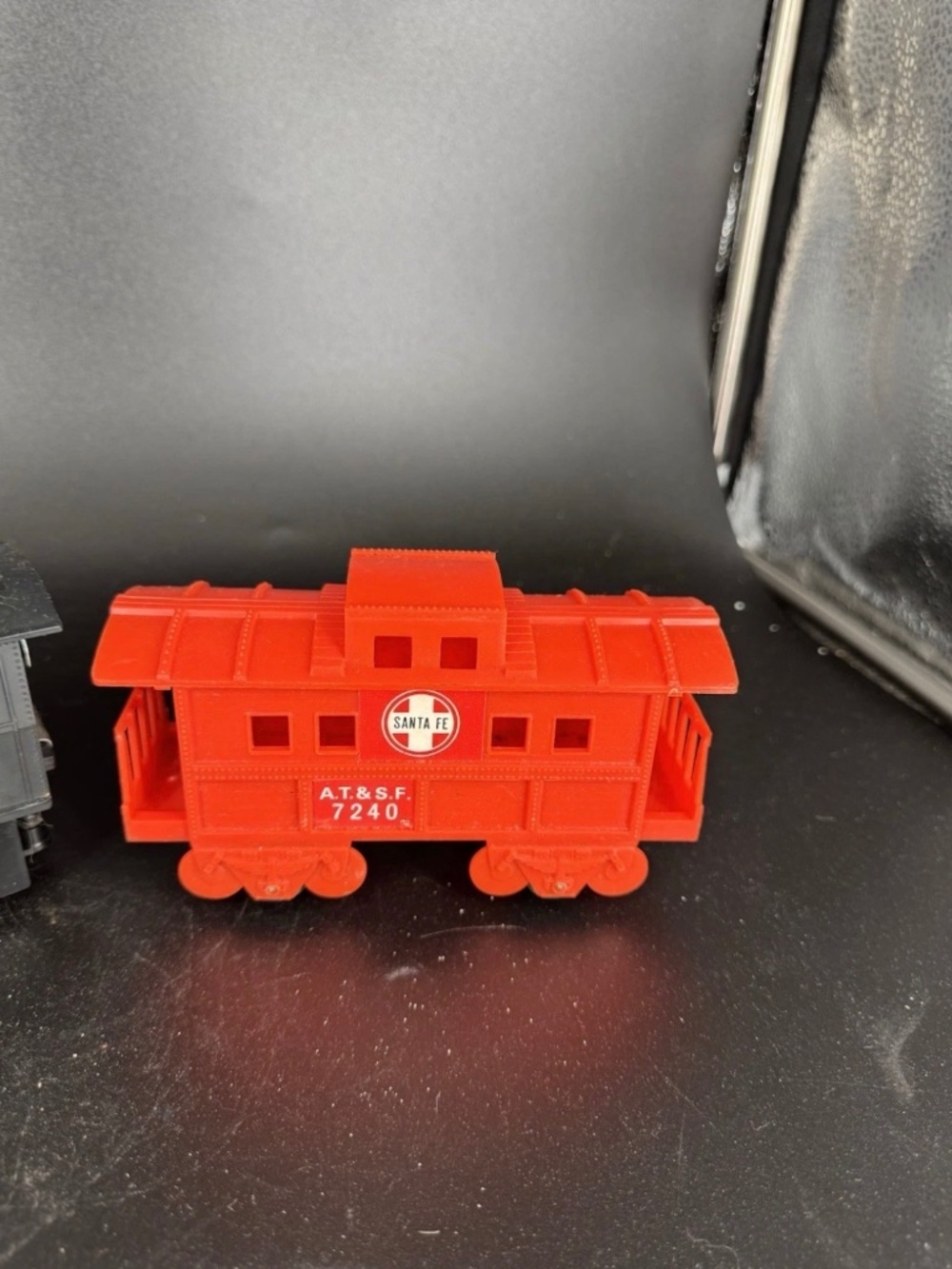 Vintage Santa Fe A.T. & S.F. 7240 Railroad Train Car Caboose